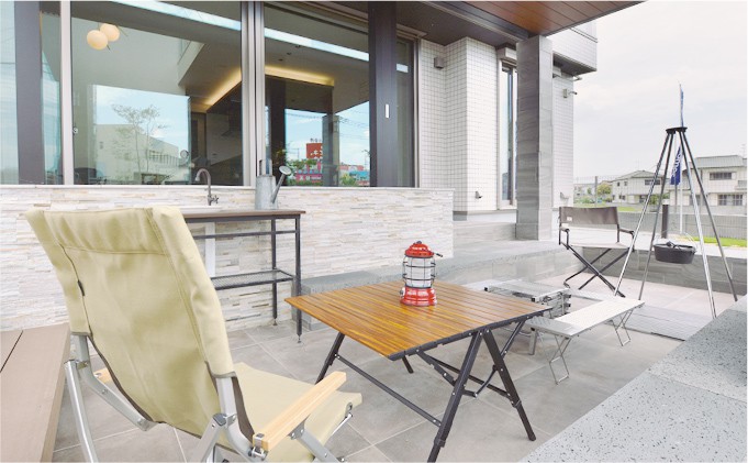 明石展示場 BBQスペース